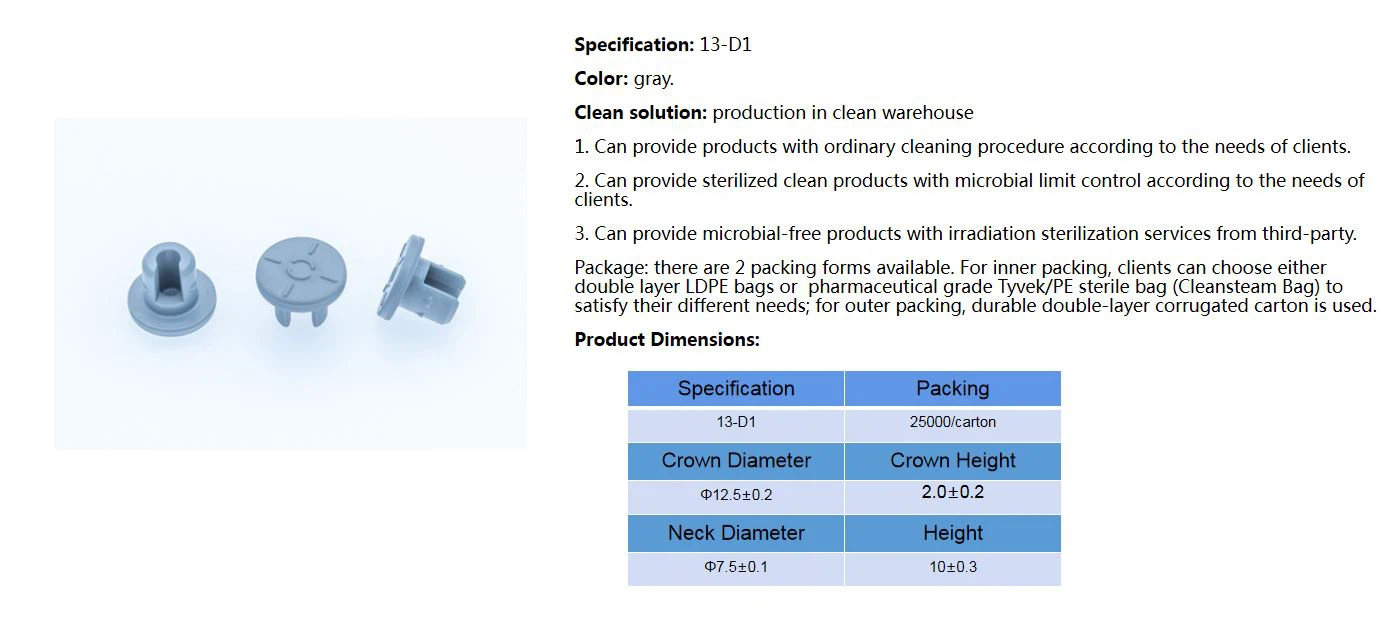 Pharmaceutical Rubber Stoppers 3