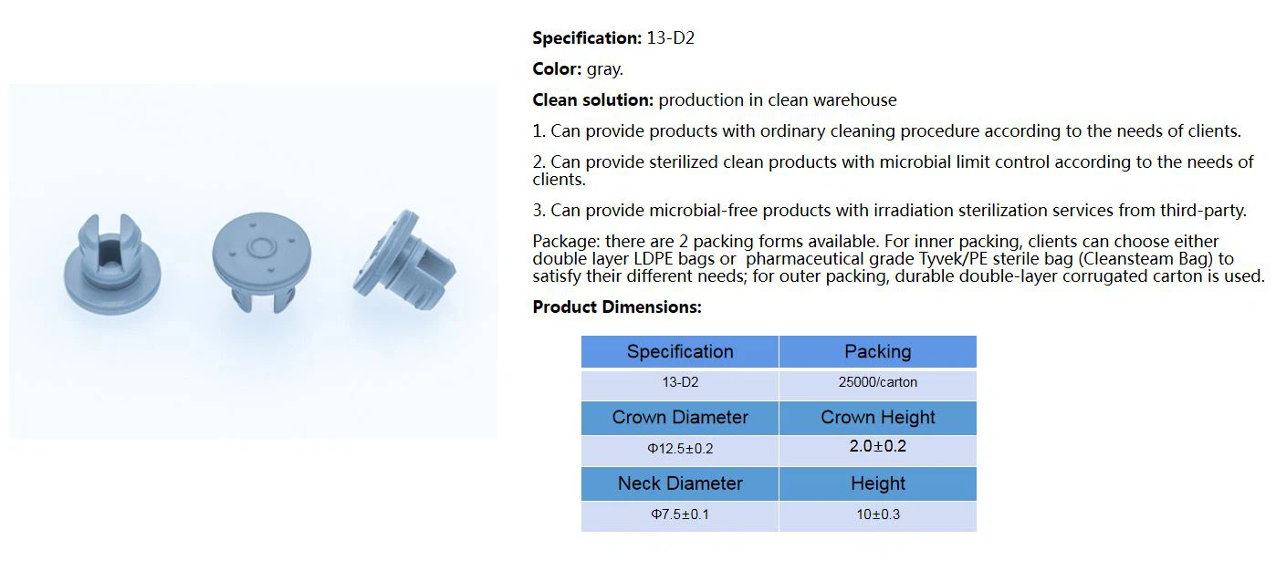 Pharmaceutical Rubber Stoppers 5