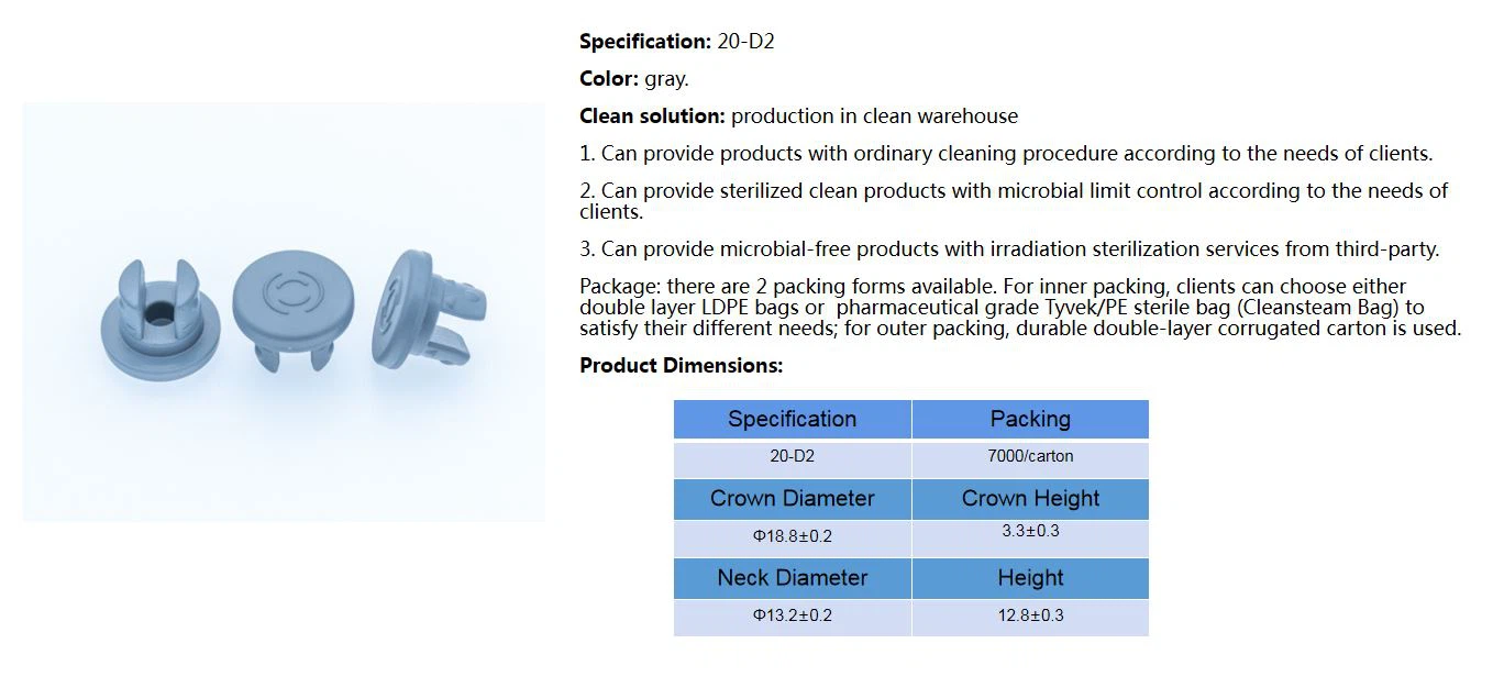 Pharmaceutical Rubber Stoppers 8